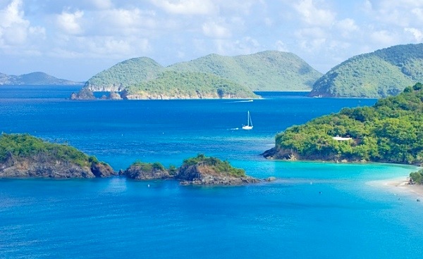 Luxury charter location The British Virgin Islands