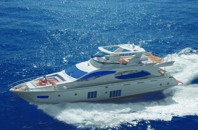 Luxury yacht Azimut 88 - 2011 edition