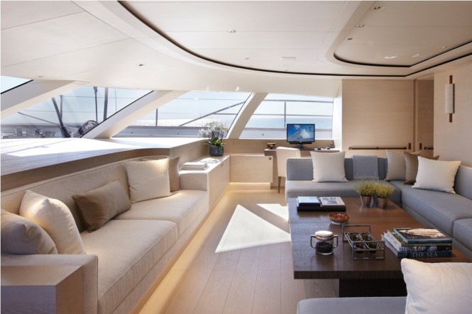 Main Cockpit on the sailing yacht Twizzle