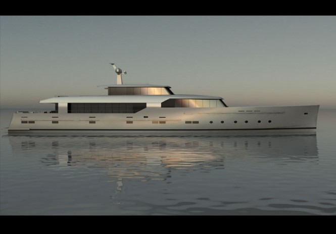 New 45m motor yacht Logica by Benetti Sail Division