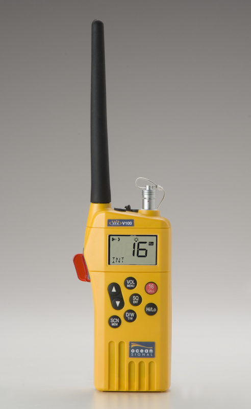 Ocean Signal SafeSea V100 hand-held radio