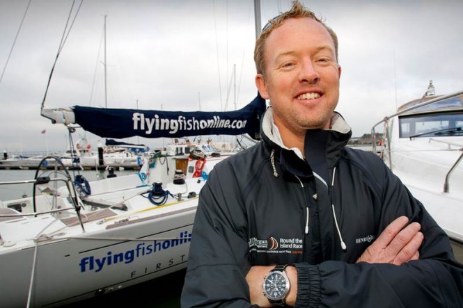 One of the joint Nautica Outstanding Seamanship Award winners, Michael Hook. Photo Patrick Eden