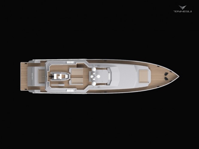 Only Now superyacht - upview