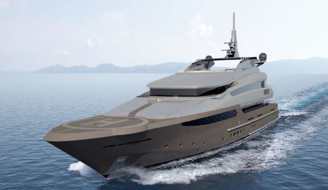 Soraya 46 Superyacht running
