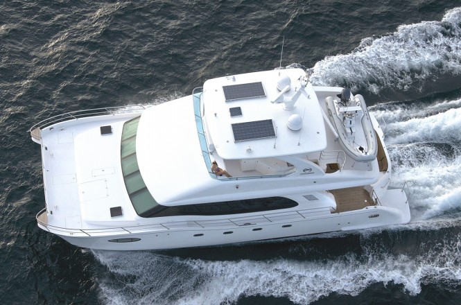 Super yacht PC58 - upview