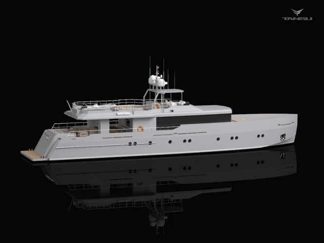 Tansu 34m Super Yacht Only Now ready for launch in spring 2012