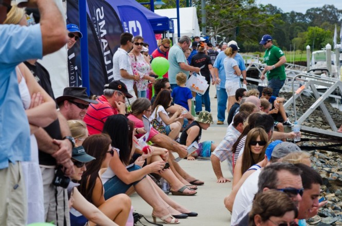 There was plenty to see and do with on-water entertainment