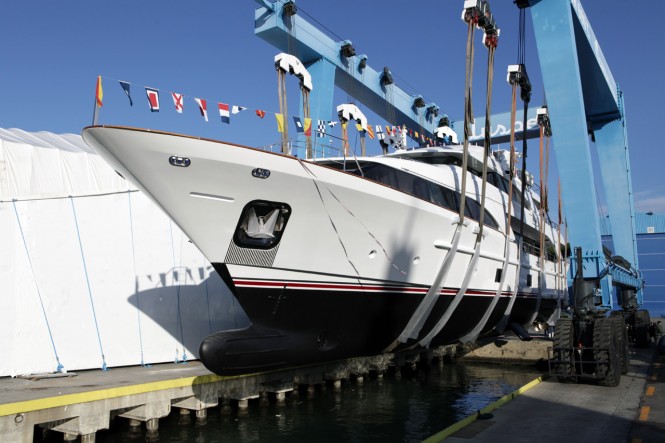 121´ luxury yacht FF1 by Benetti Yachts