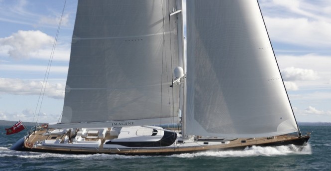 44m sailing yacht IMAGINE by Alloy Yachts