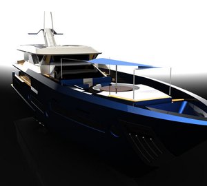 47m Ice Class motor yacht AURA designed by Oliver Elliott