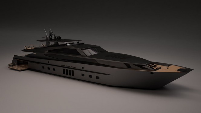 47m Super Cat 154 Yacht Concept by Franco Gianni