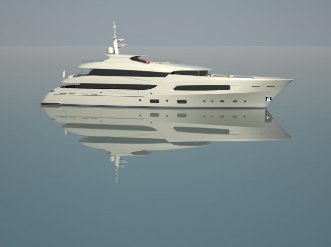 50m Motor Yacht by Marina Yachts and Arquinaval
