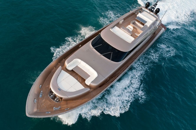 AB 116 luxury motor yacht Blue Force One - Image credit AB Yachts