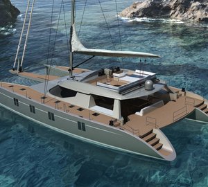 Alu Marine catamaran yachts on display at 2012 Boot Dusseldorf