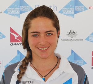 Cook Islander and Guatemalan Women at the Perth 2011 ISAF Sailing World Championships