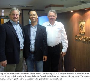 Bellingham Marine and CK Marine form alliance to serve Korean Marina Market.