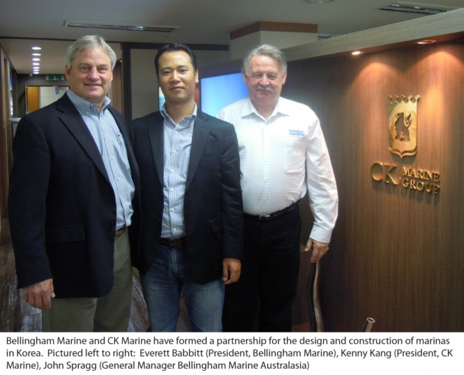 Bellingham Marine and CK Marine form alliance to serve Korean Marina Market.