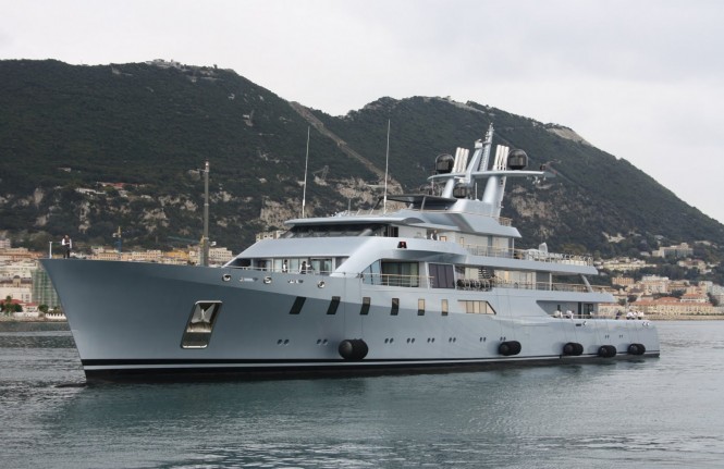 Lurssen 85m Mega Yacht PACIFIC with I3D light settings