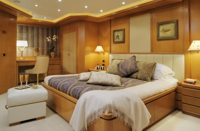 Luxury charter superyacht Axioma - Owner Suite Luxury charter superyacht Axioma - Owner Suite