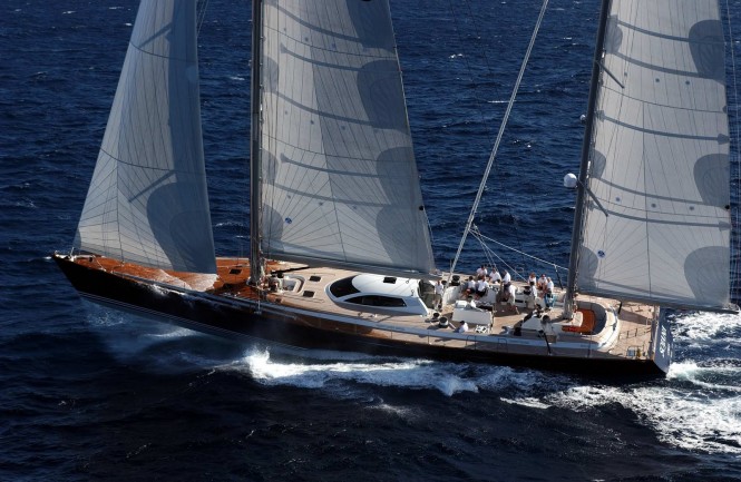 Luxury charter yacht SOJANA
