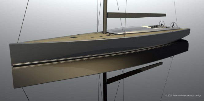 Maxi Dolphin MD90 superyacht - Credit: 2010/harry miesbauer yacht design