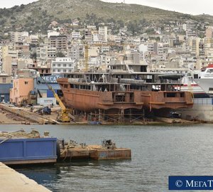 Two 50m Motor Yachts Hull 163.10 and Hull 164.10 launched