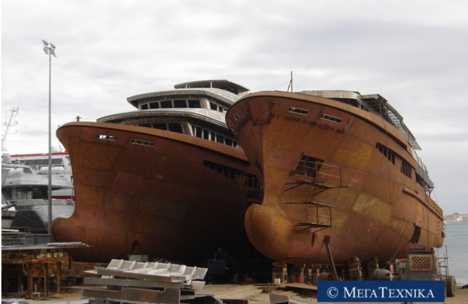 Mega Technica 50m hulls Mega Technica 50m hulls
