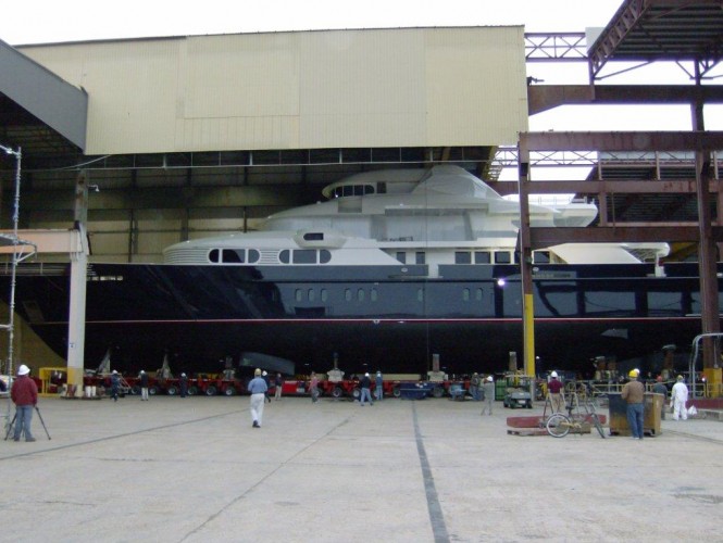 Motor yacht New Horizon by Trinity Yachts ready to Launch Motor yacht New Horizon by Trinity Yachts ready to Launch