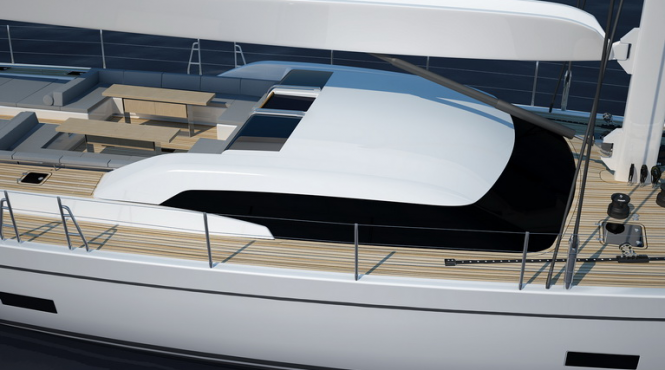 Nauta Design and Farr Yacht Designed sailing yacht SW 102 DS by Southern Wind