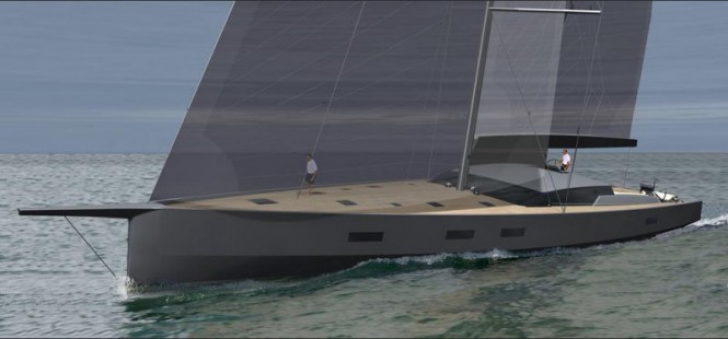 New sailing yacht MAXI DOLPHIN FC 100 by Finot Conq