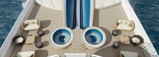 On board luxury yacht Project 120