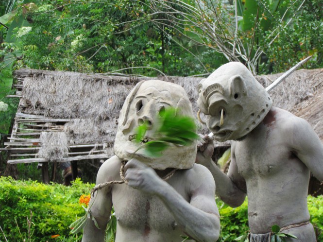 Papua New Guinea luxury yacht charter location - Asaro - Mudmen