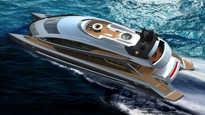 Porsche Design Superyacht - Top View