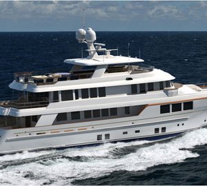 45m Ron Holland designed RMK 4500 (BN80) superyacht launched 