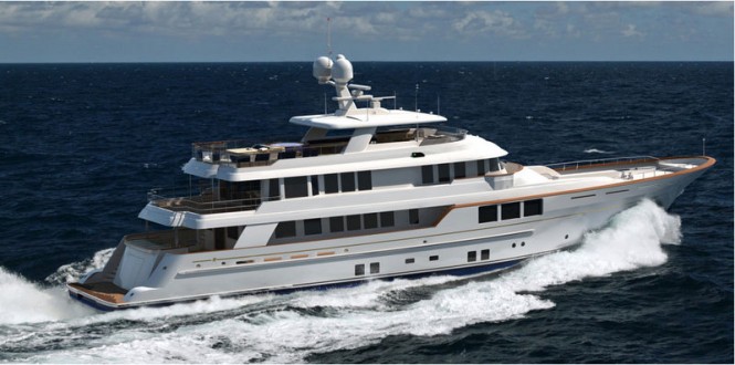 Ron Holland designed luxury yacht RMK 4500