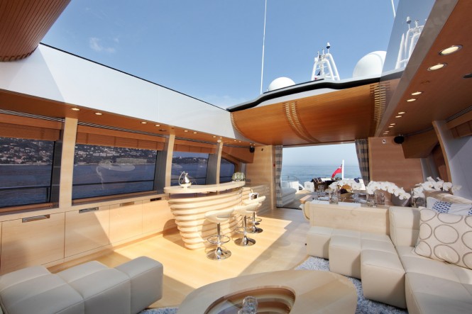 Shooting Star by Danish Yachts - Sunroof Open