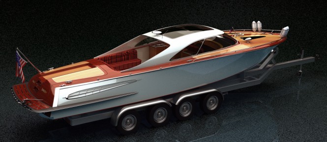 Strand Craft 39' Coupé motor yacht tender by Bo Zolland