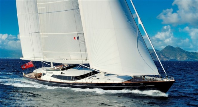 Stunning and unique Dubois designed superyacht Drumbeat