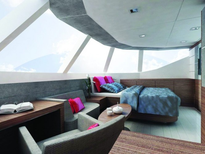 Super Yacht 60 Sunreef Power Catamaran by Sunreef Yachts - Owner Suite