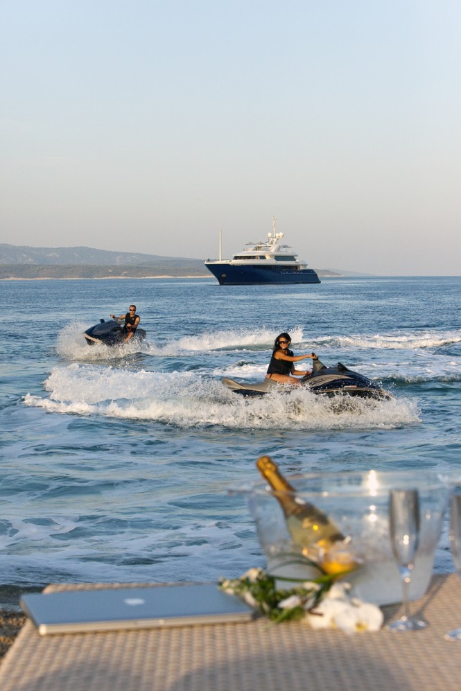Superyacht Watertoys - Yacht photography by Marc Paris