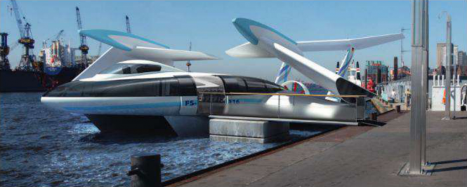 FlightShip International United Unconventional FLIGHTSHIP mega yacht tender and aircraft