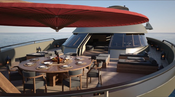 Xvintage Superyacht by Fincantieri - Bow Terrace