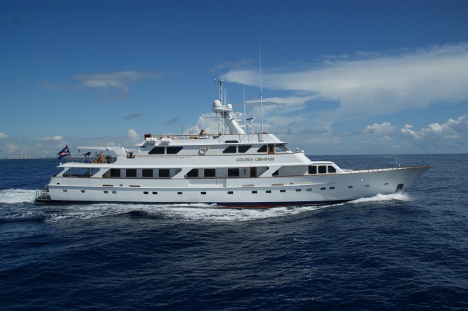 The 46m Super Yacht GOLDEN COMPASS