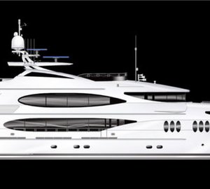 50m motor yacht Tsumat (ex T-057) by Trinity Yachts launched