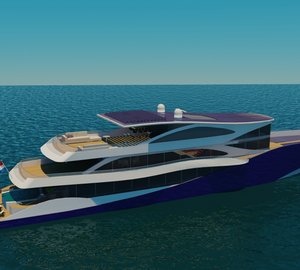 63m eco-friendly super yacht Diana Navitas (Diana 439) by Diana Yacht Design