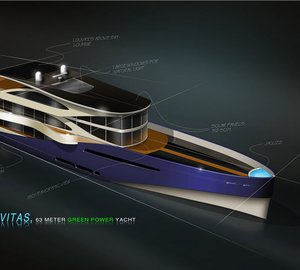 63m green motor yacht Diana Navitas by Diana Yacht Design