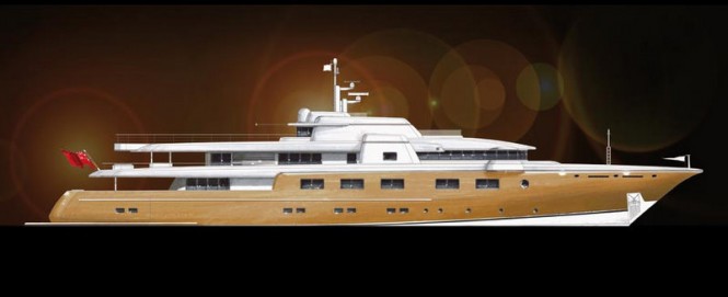 70m motor yacht concept designed by Sam Sorgiovanni for Azzura Yachts