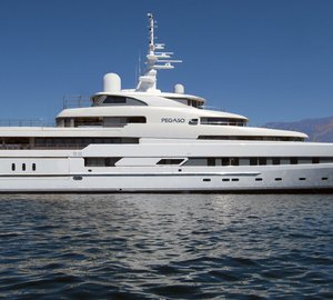 New designs based on the 73m expedition yacht Pegaso platform by Pegaso Marine, Moore Yacht Design and Freire