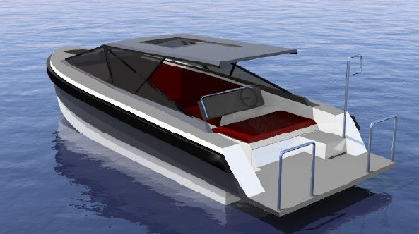 8m yacht tender by C.Way Pty Ltd