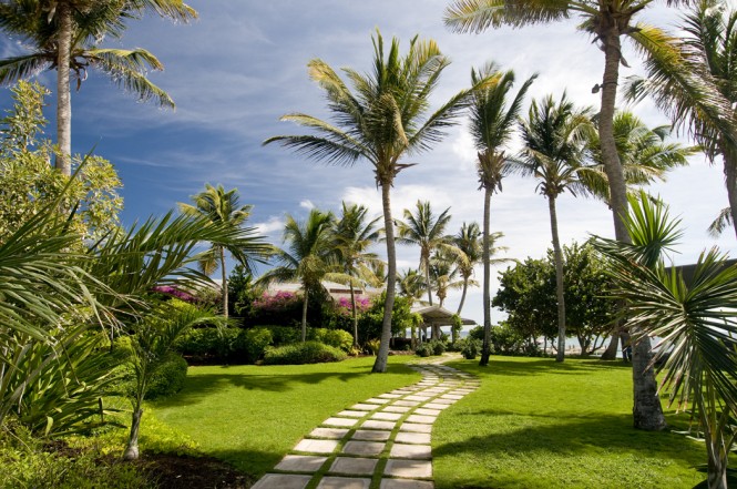 Entrance to the Christophe Harbour Beach House - Image courtesy of Christophe Harbour Newsroom